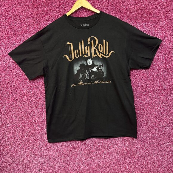 Jelly Roll '100 Percent Authentic' T-Shirt XL - Picture 3 of 4